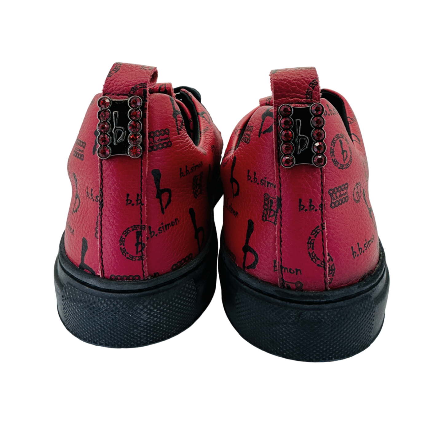 Men BB Pattern Sneakers Blue/Black