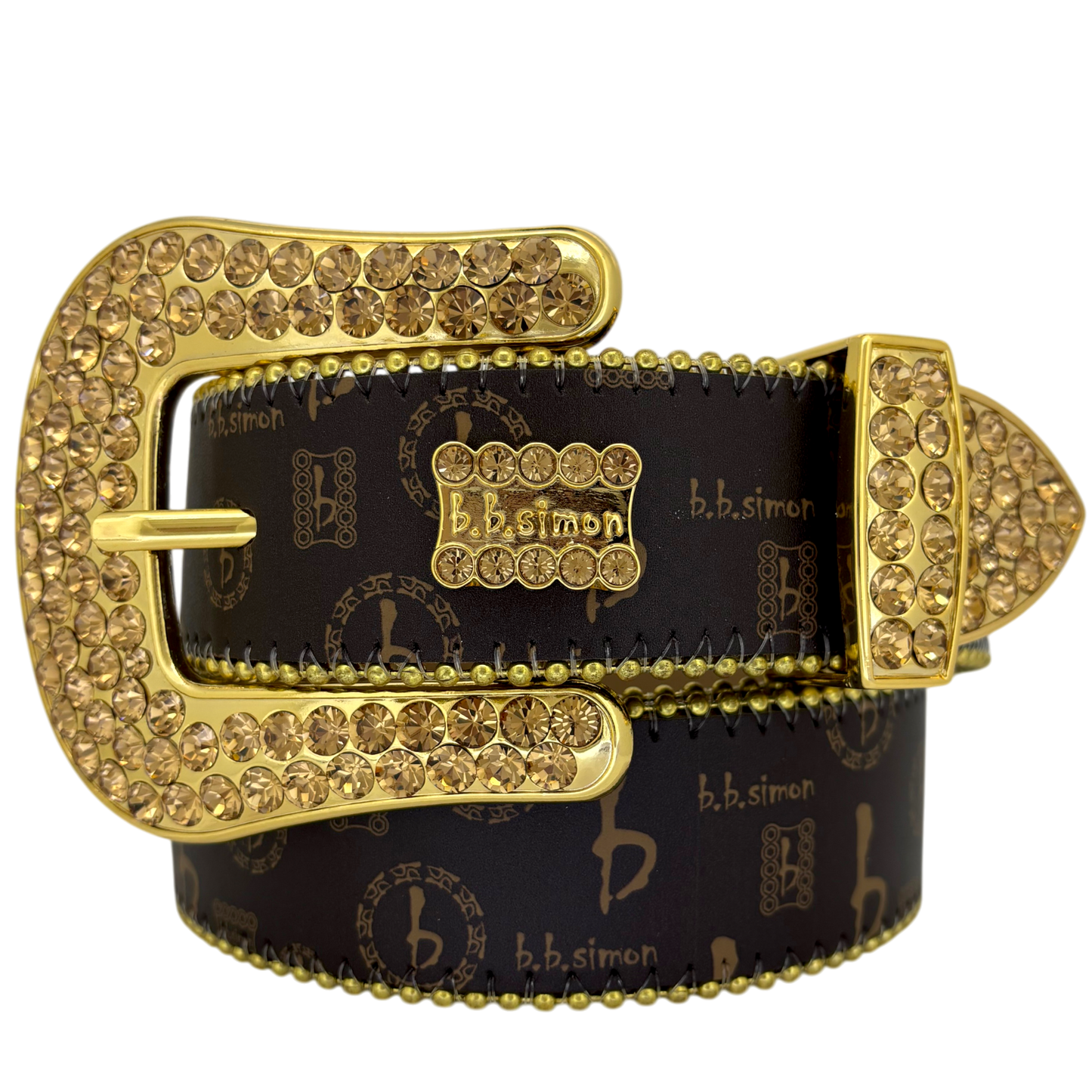 Classic BB Pattern Brown Gold