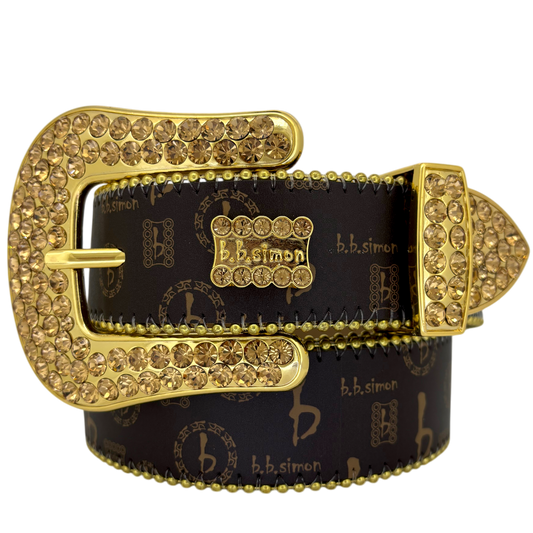 Classic BB Pattern Brown Gold