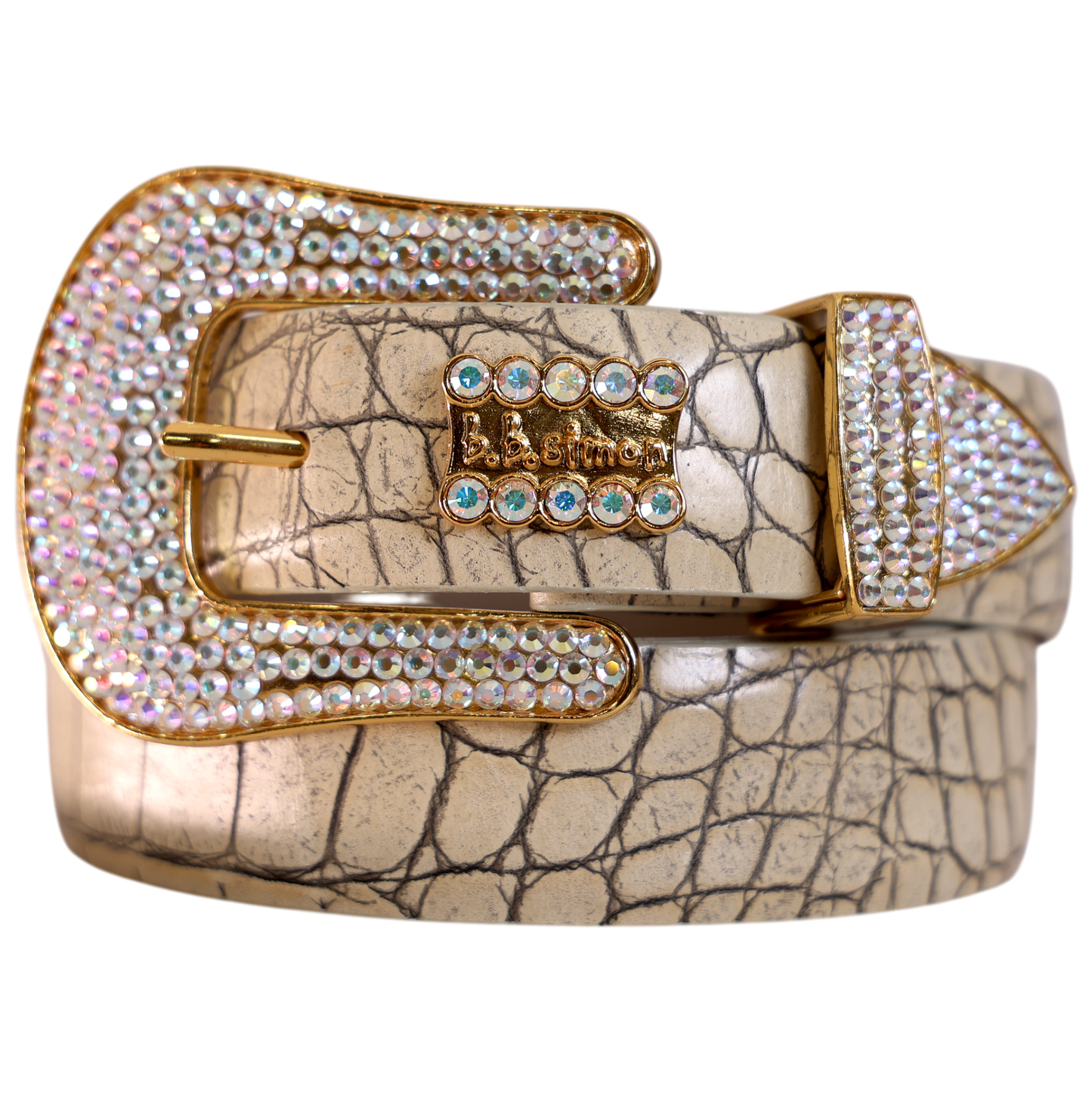 Classic Skinny White Croc AB