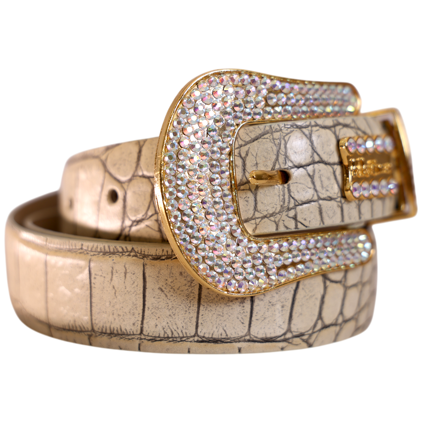 Classic Skinny White Croc AB