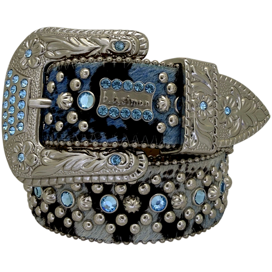 Trojan Aqua Blue Leopard