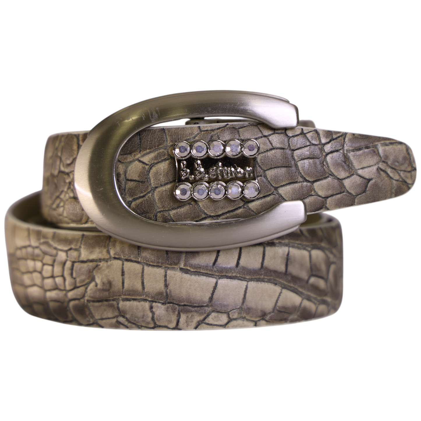 Classic Skinny Grey Croc