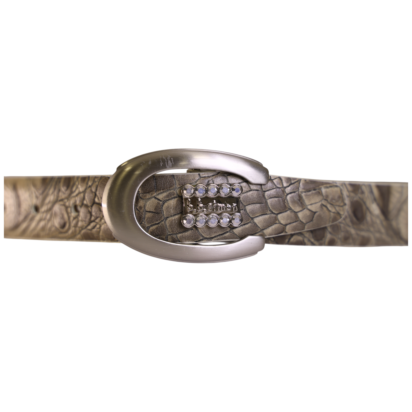 Classic Skinny Grey Croc