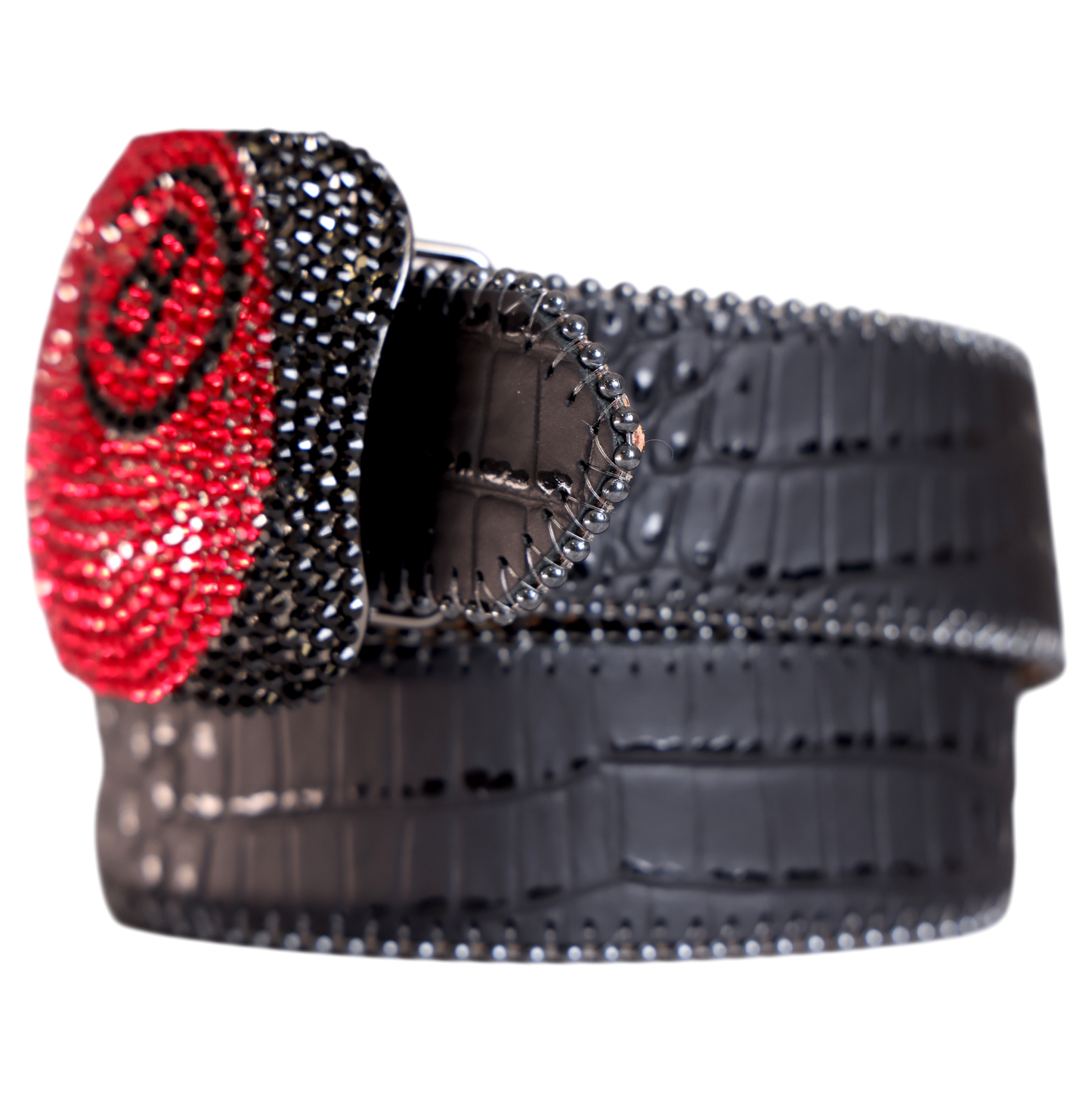 Croc Black / Red Classic 8-Ball