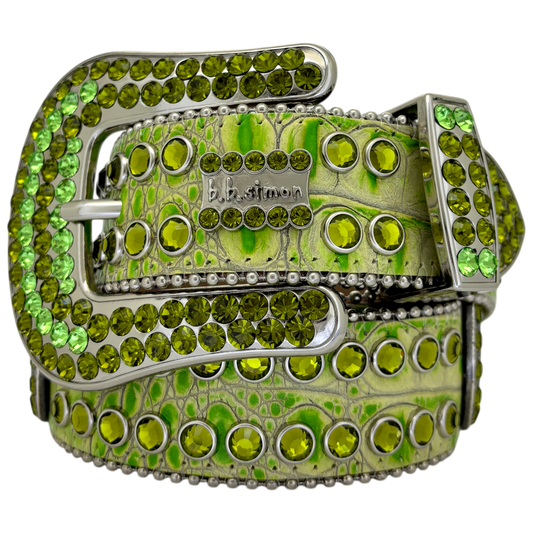 Green Horseshoe Croc