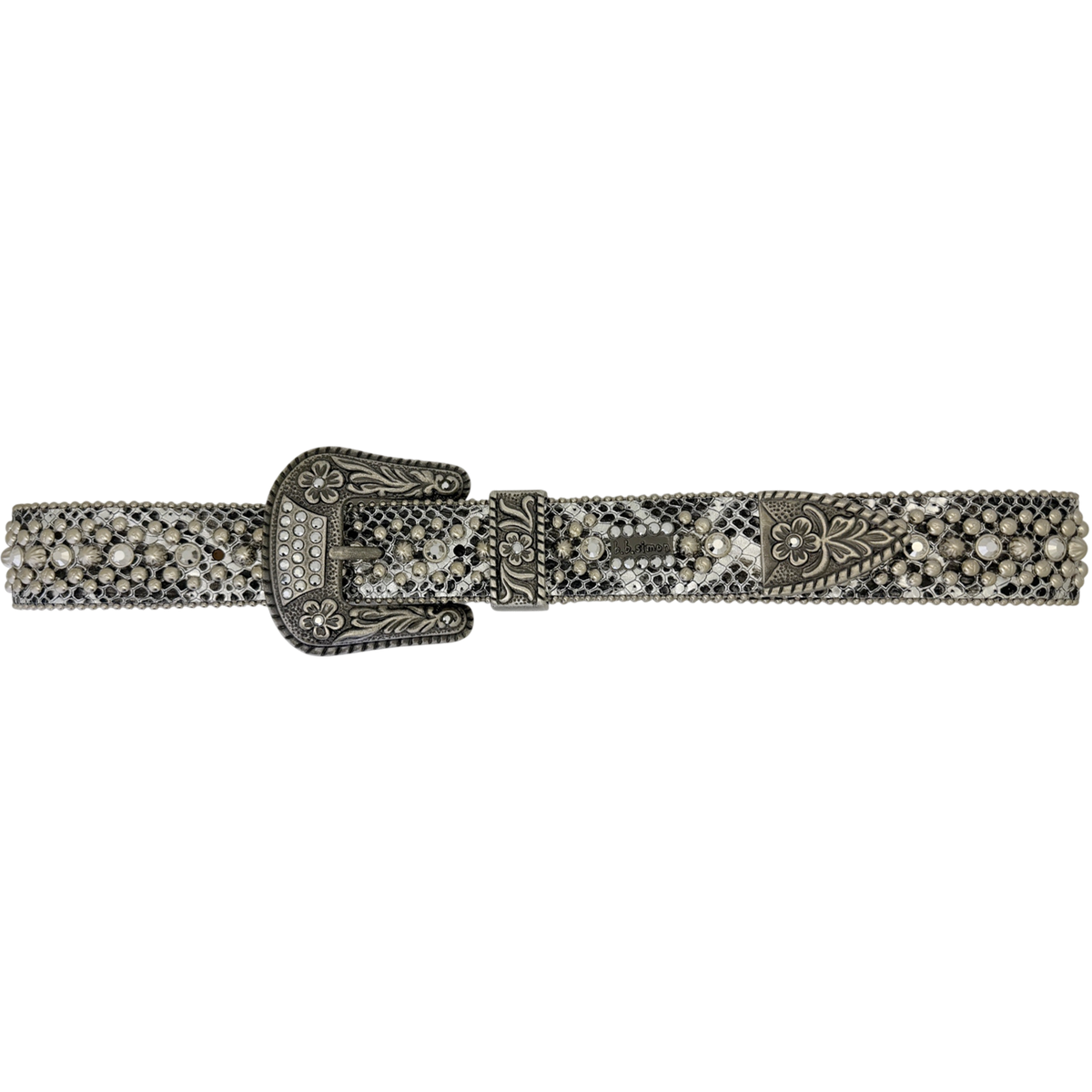 Silver Coiled Serpent - Chrome / Old Silver