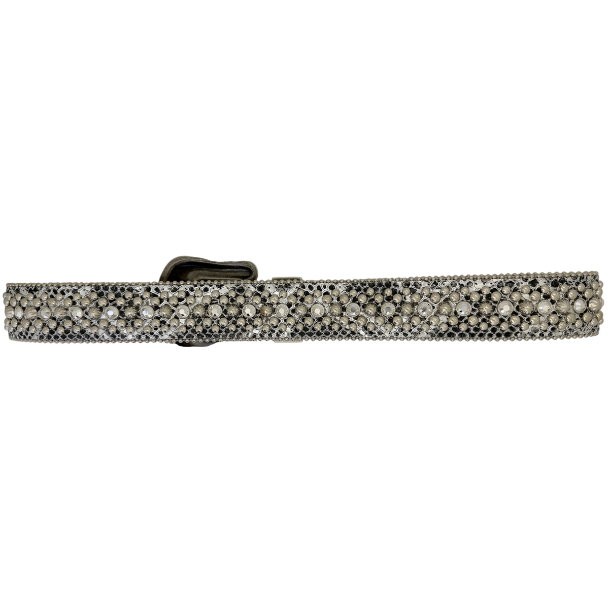 Silver Coiled Serpent - Chrome / Old Silver