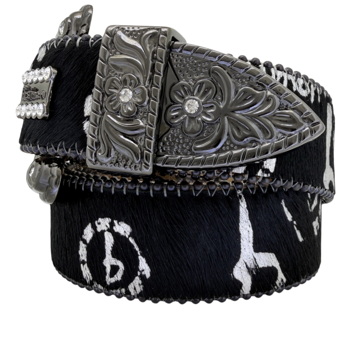 Trojan Classic - Acid Washed Pony Hair / Clear