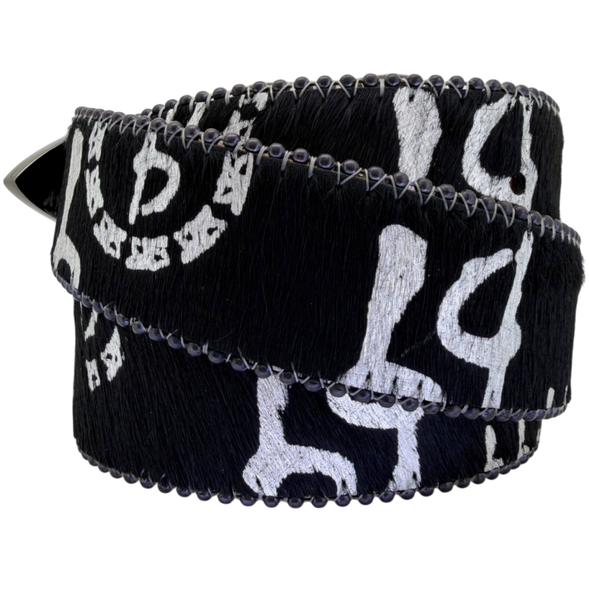 Trojan Classic - Acid Washed Pony Hair / Clear