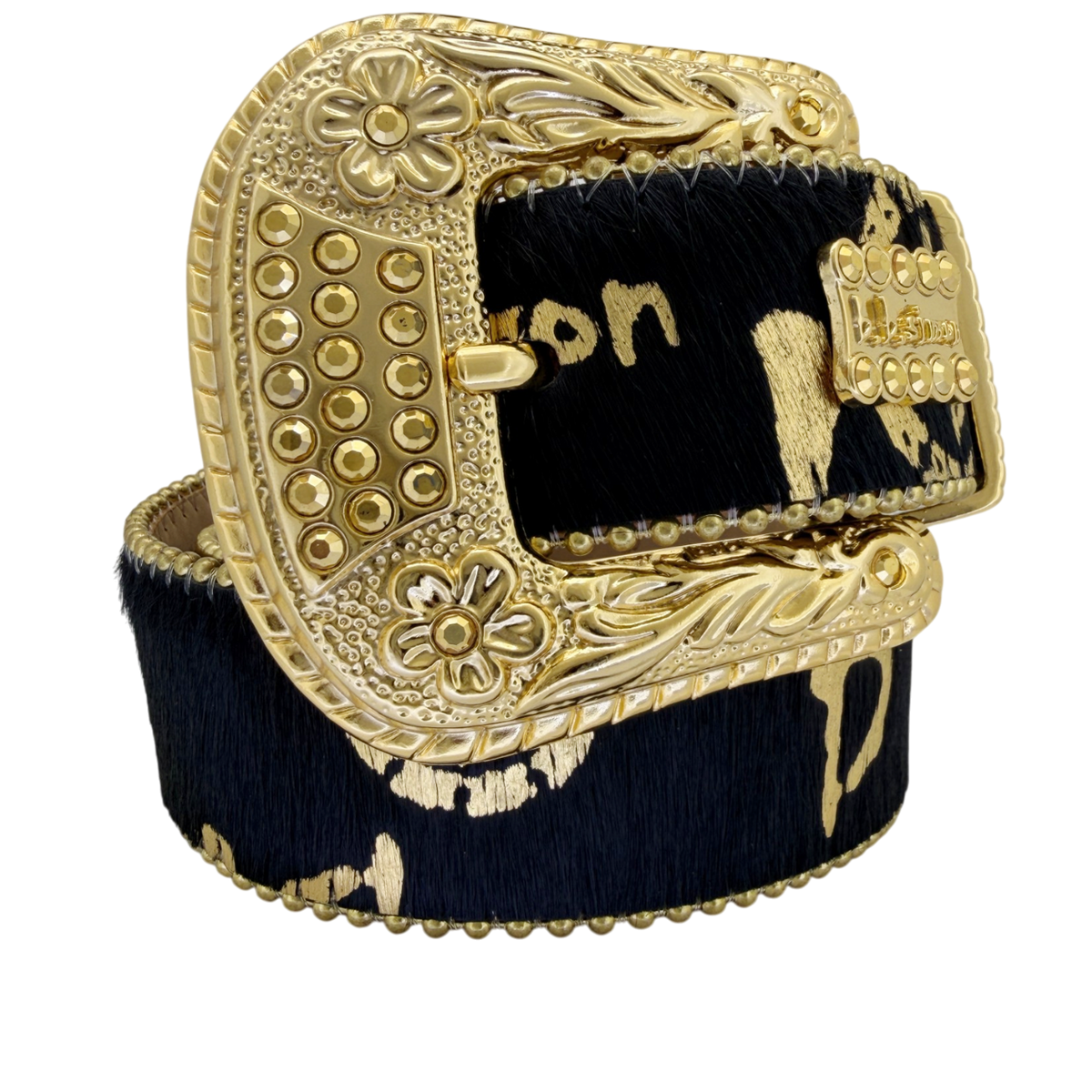 Trojan Classic - Gold Acid Washed Pony Hair - Arum / Gold