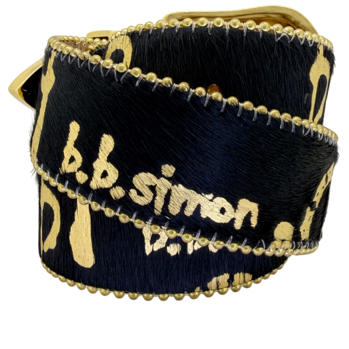 Trojan Classic - Gold Acid Washed Pony Hair - Arum / Gold