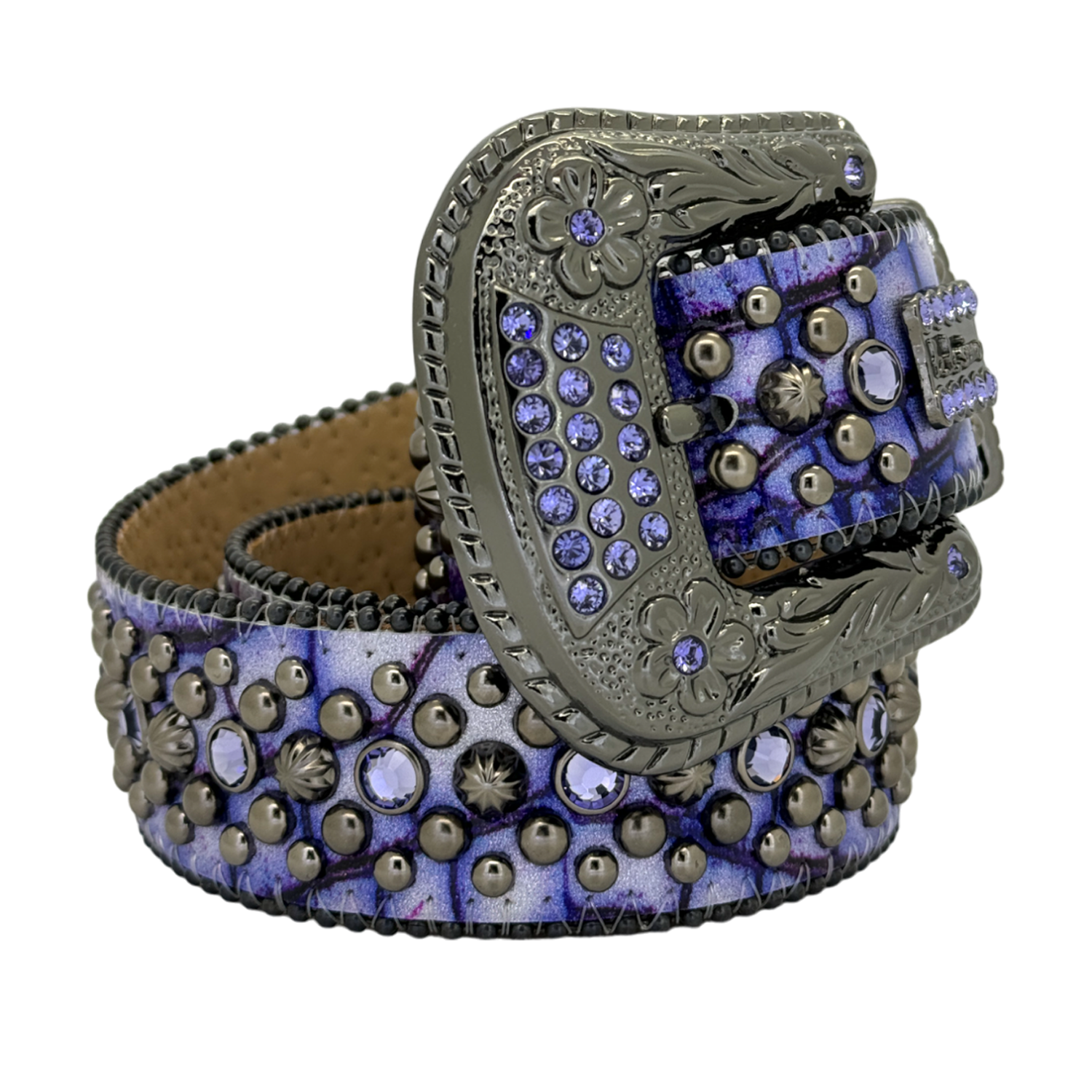Trojan Leather Croc Purple