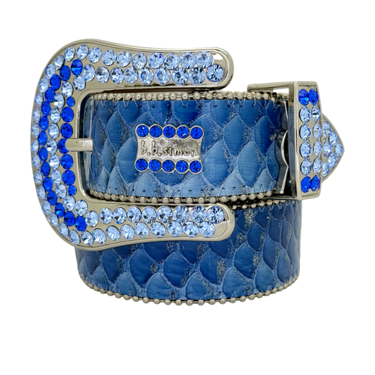 Snakeskin Classic Blue