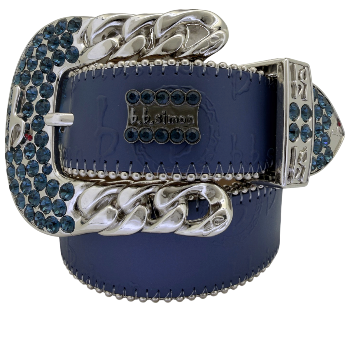 Brooklyn – Blue bb Pattern – Silver