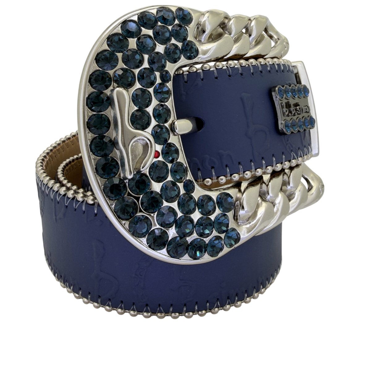 Brooklyn – Blue bb Pattern – Silver