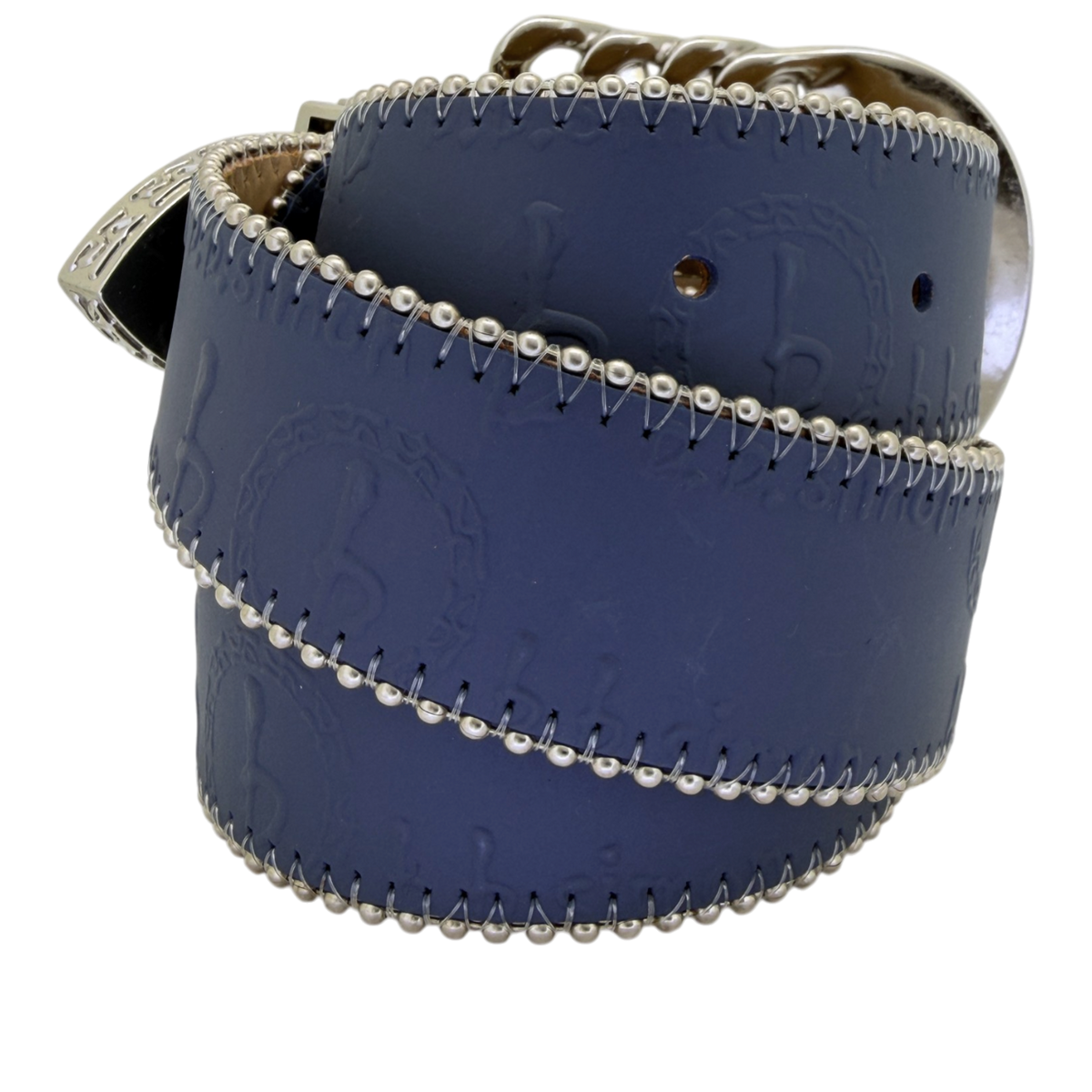 Brooklyn – Blue bb Pattern – Silver