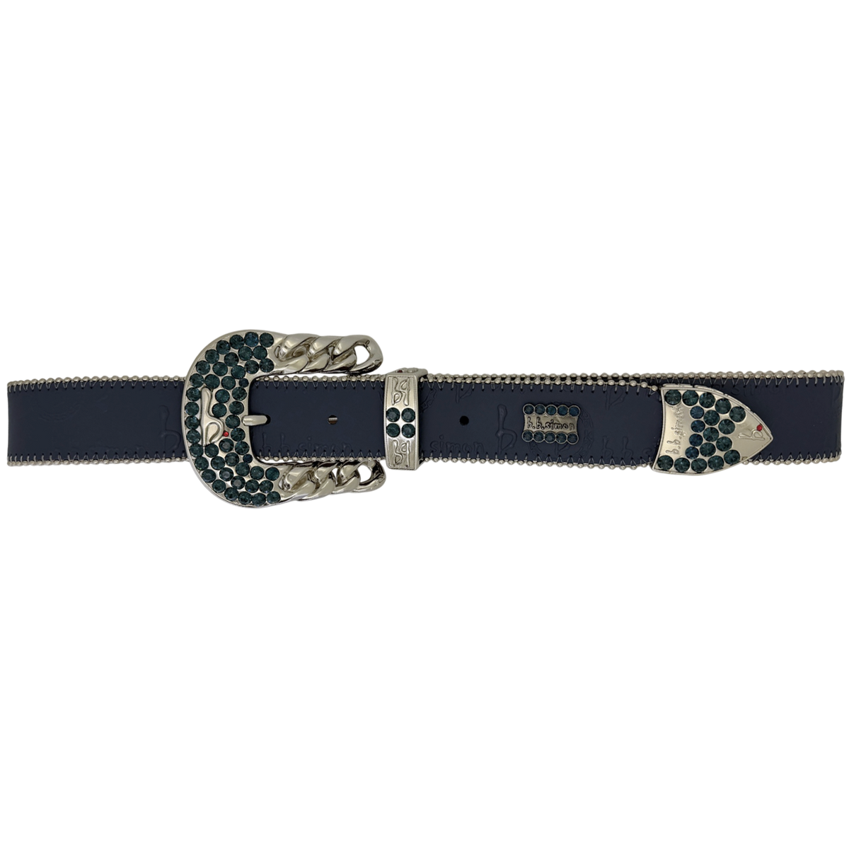 Brooklyn – Blue bb Pattern – Silver
