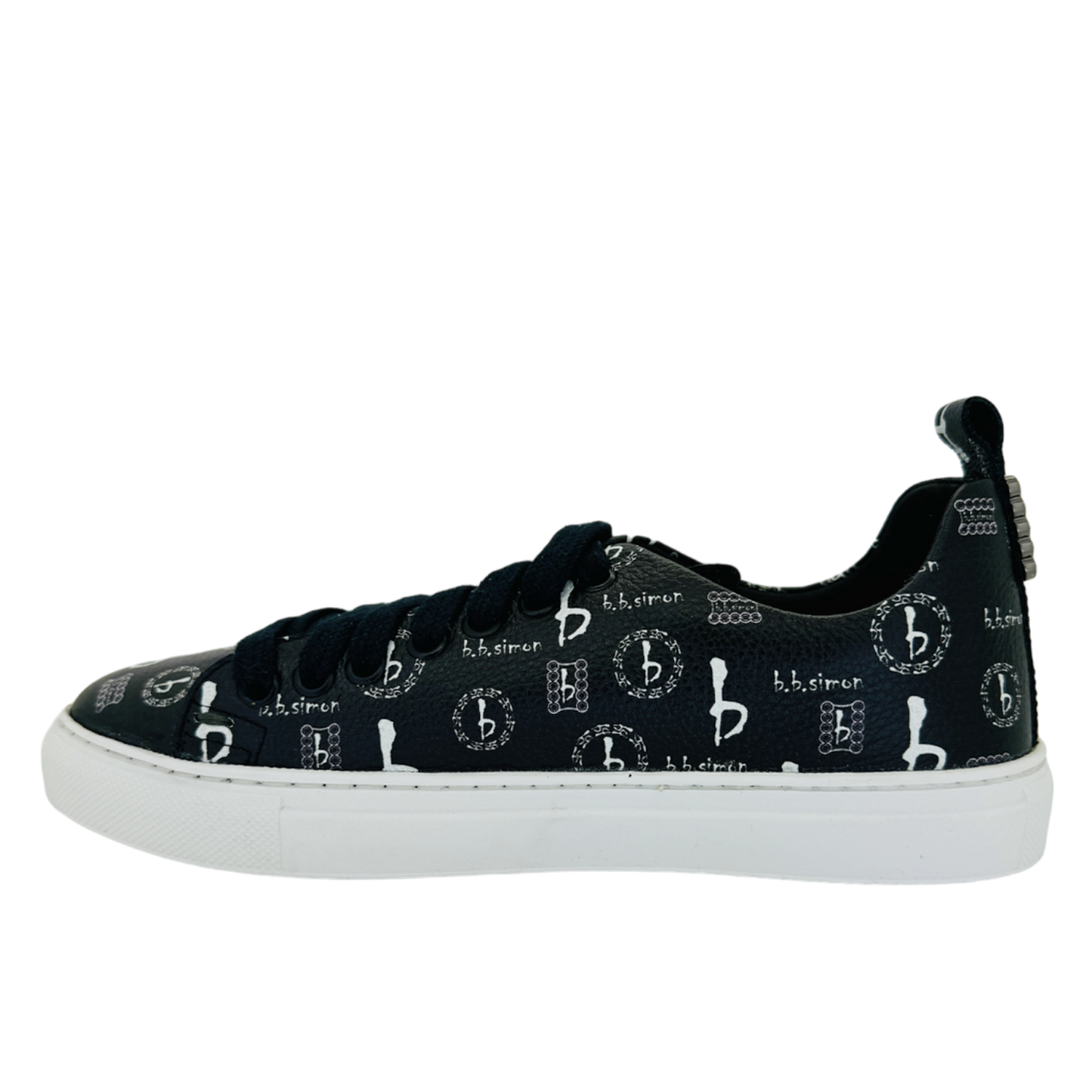 Women BB Pattern Sneakers Black