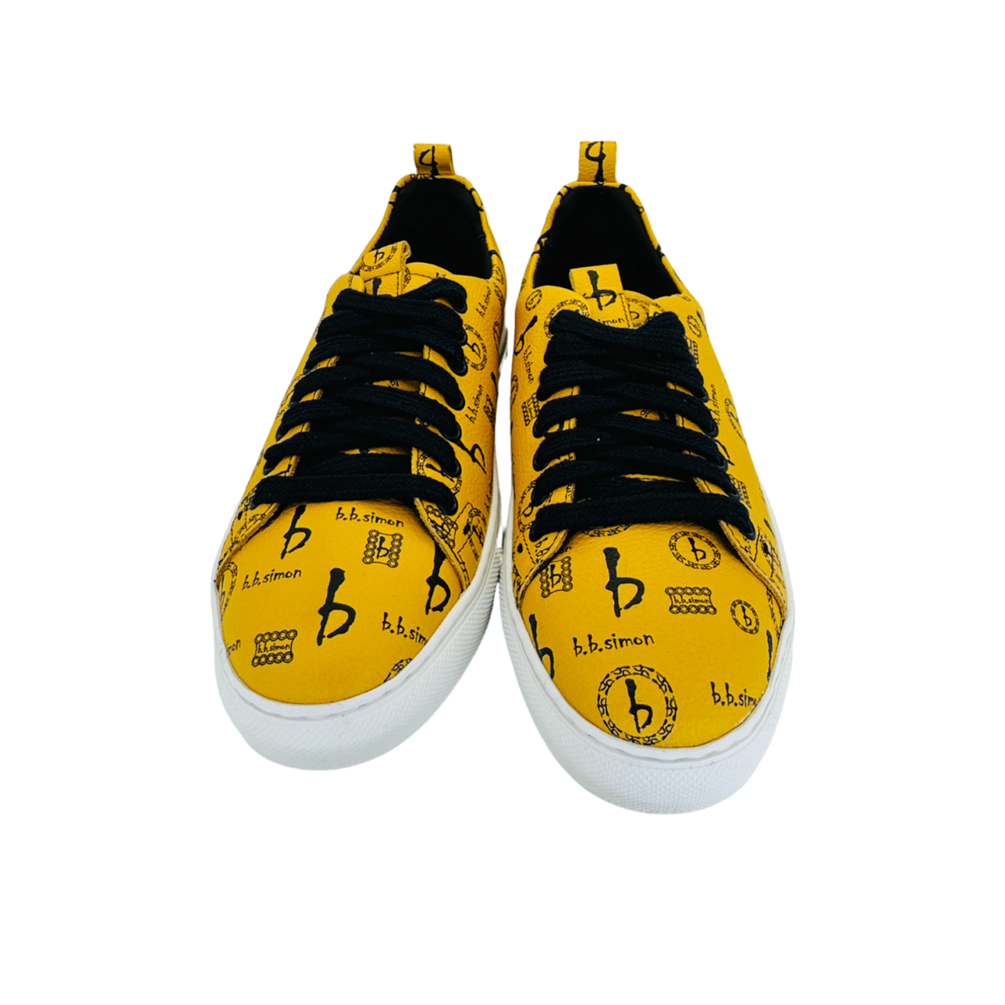 Men BB Pattern Sneakers yellow