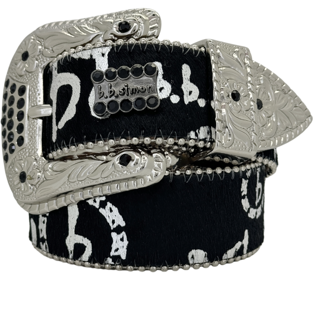 Trojan Classic - Acid Washed Pony Hair Jet /Silver