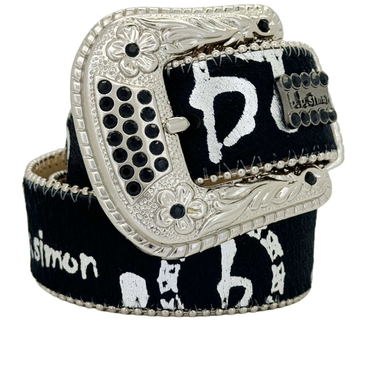 Trojan Classic - Acid Washed Pony Hair Jet /Silver