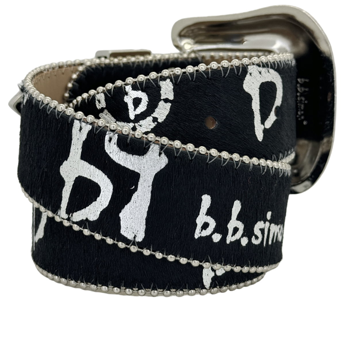 Trojan Classic - Acid Washed Pony Hair Jet /Silver