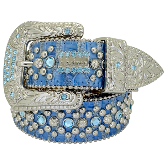 Trojan- Aqua Fish Scale /Silver