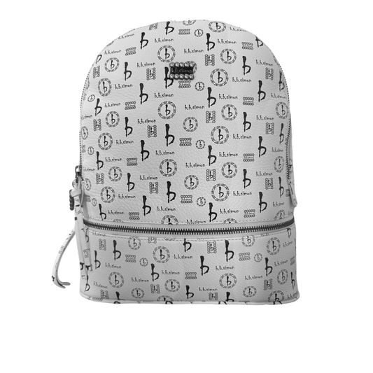 Medium Backpack – White