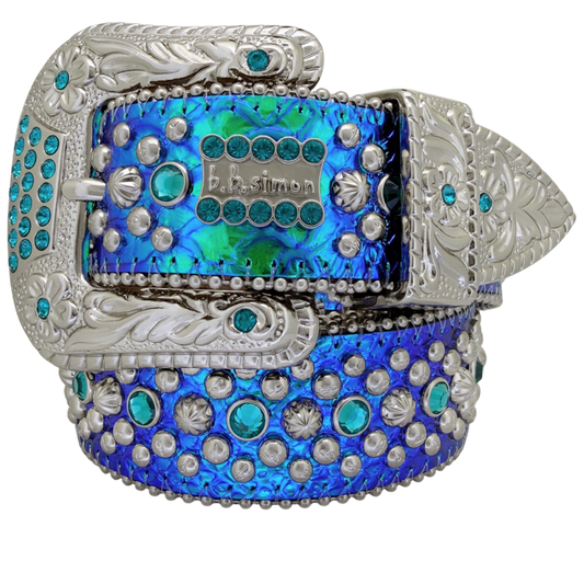 Trojan Iridescent Blue Python -S
