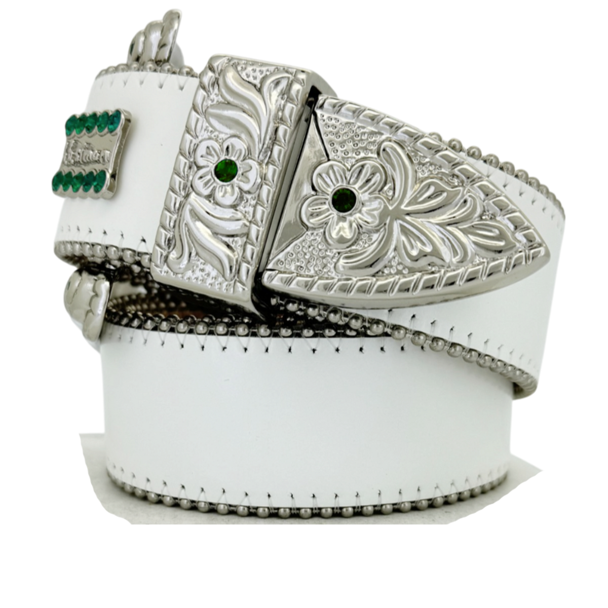Trojan Classic - White, Emerald / Silver
