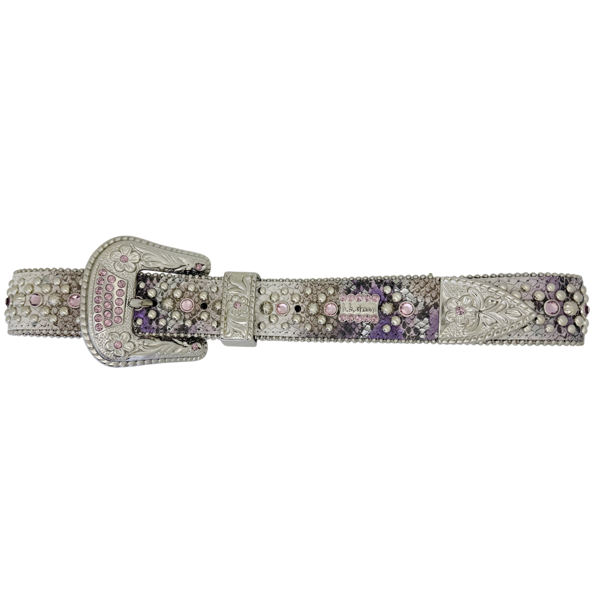 Trojan Silver Amethyst Snakeskin