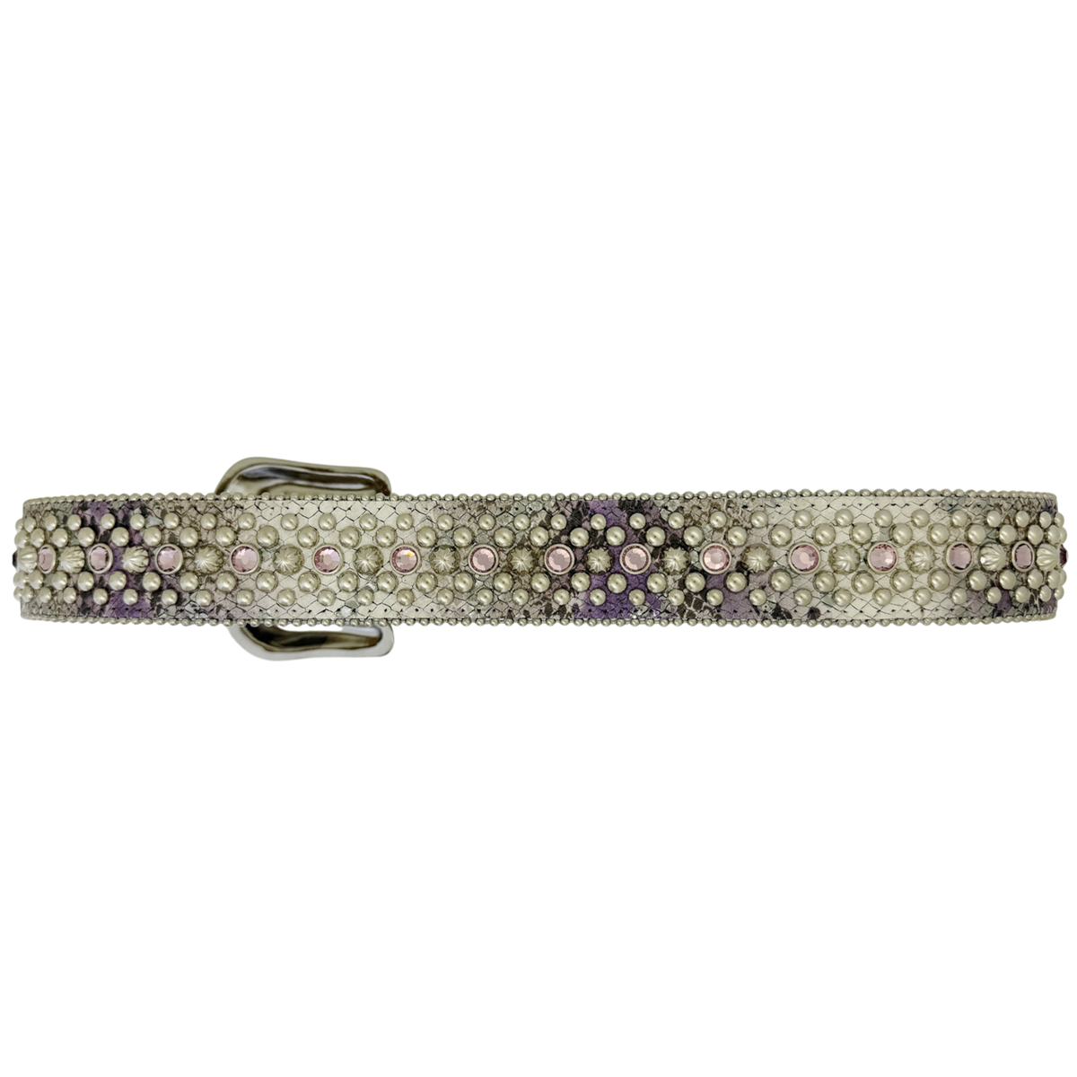 Trojan Silver Amethyst Snakeskin