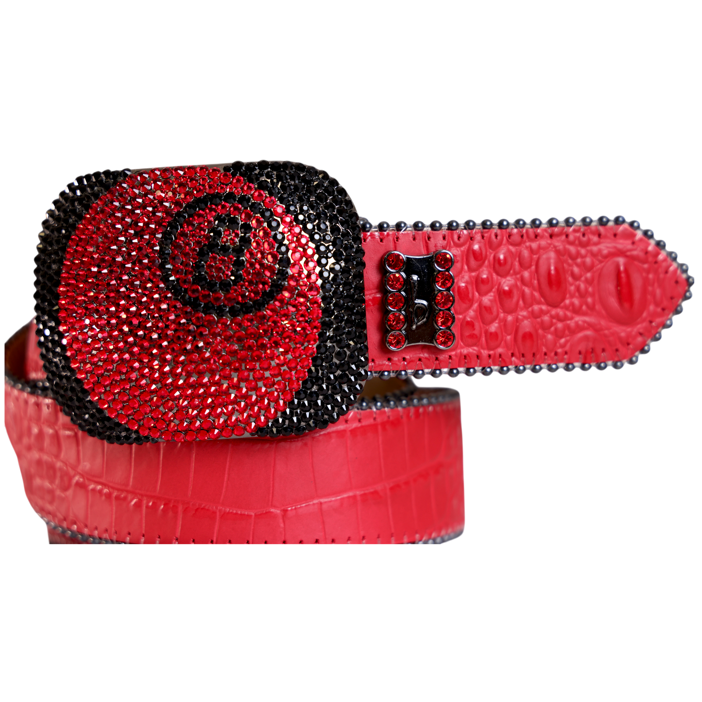 Croc Red / Black Classic 8-Ball