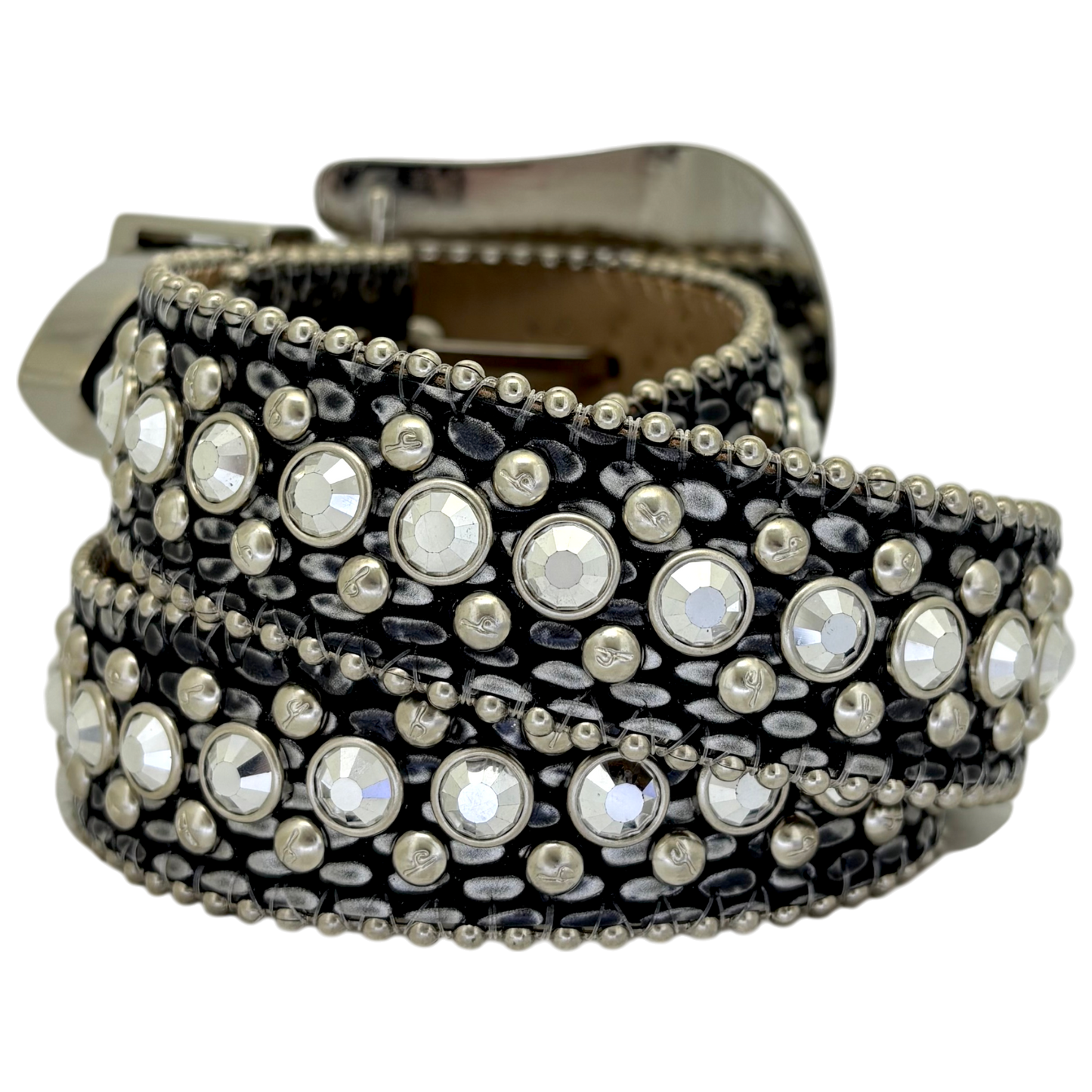 The Kish Skinny Silver Pearl Chrome/ Clear