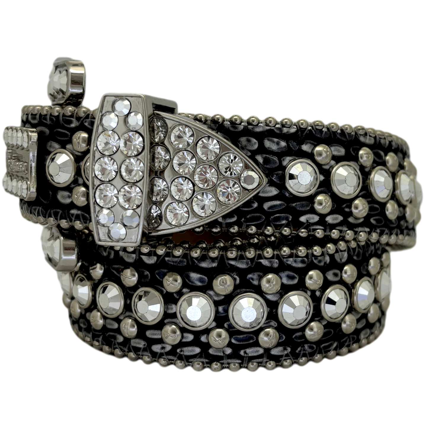 The Kish Skinny Silver Pearl Chrome/ Clear
